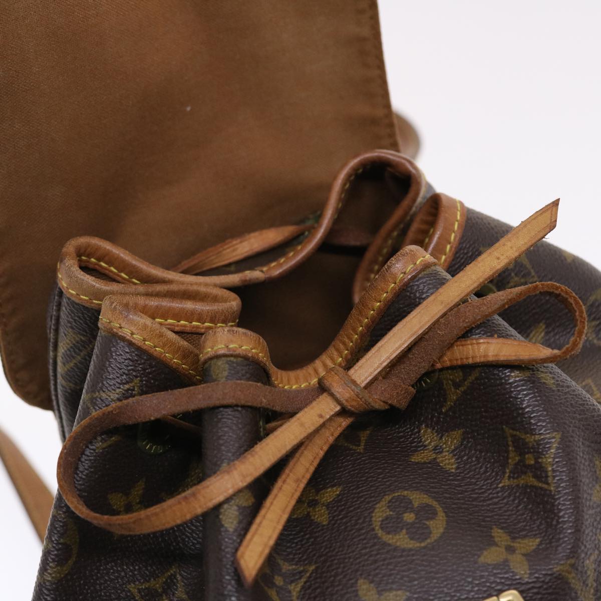 LOUIS VUITTON Monogram Montsouris MM Backpack M51136 LV Auth 50334