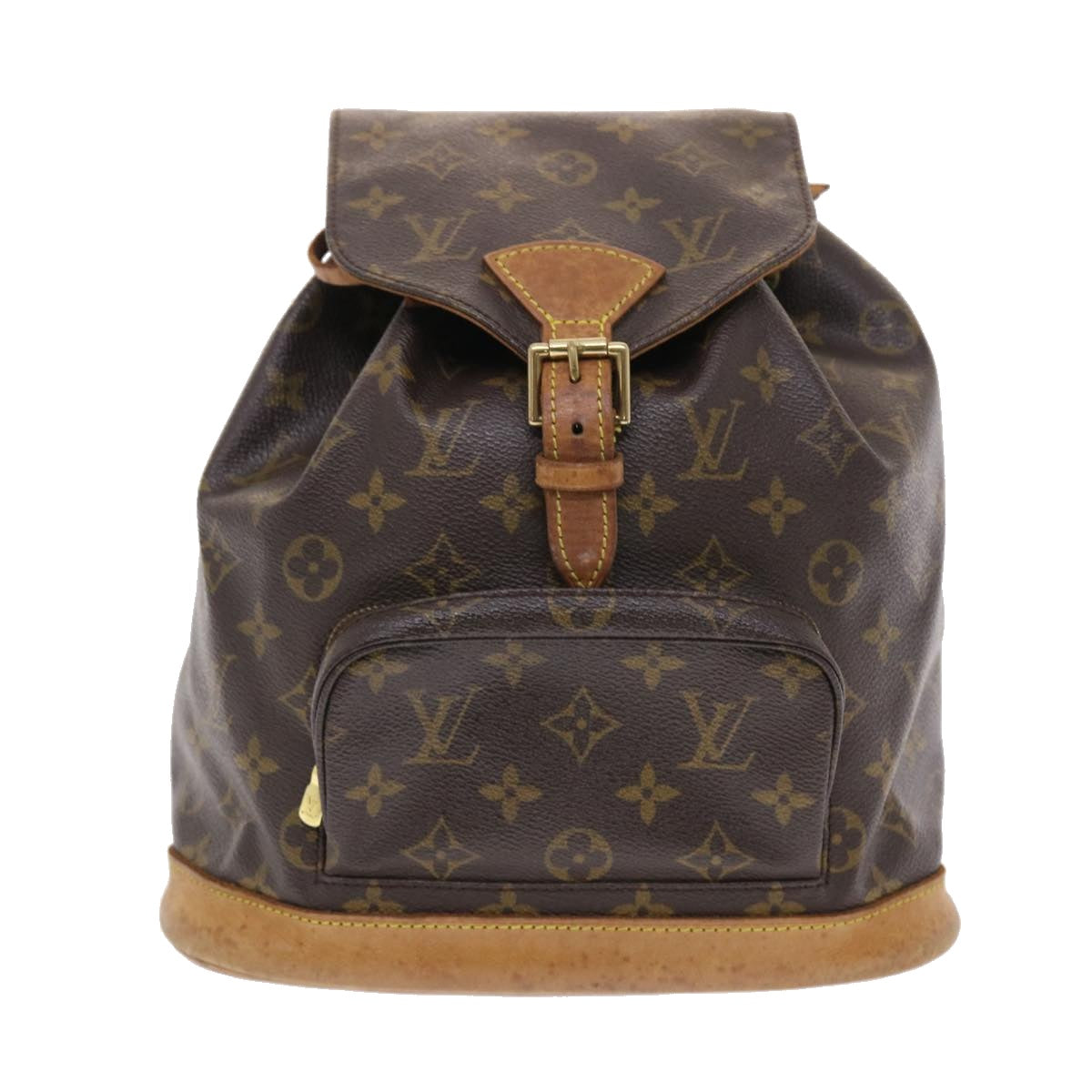 LOUIS VUITTON Monogram Montsouris MM Backpack M51136 LV Auth 50334