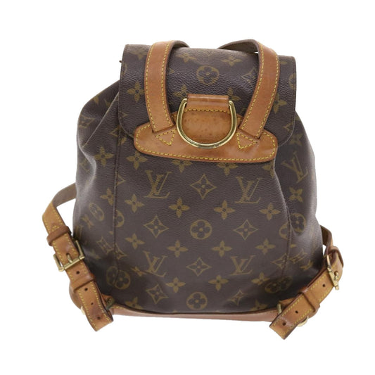 LOUIS VUITTON Monogram Montsouris MM Backpack M51136 LV Auth 50334