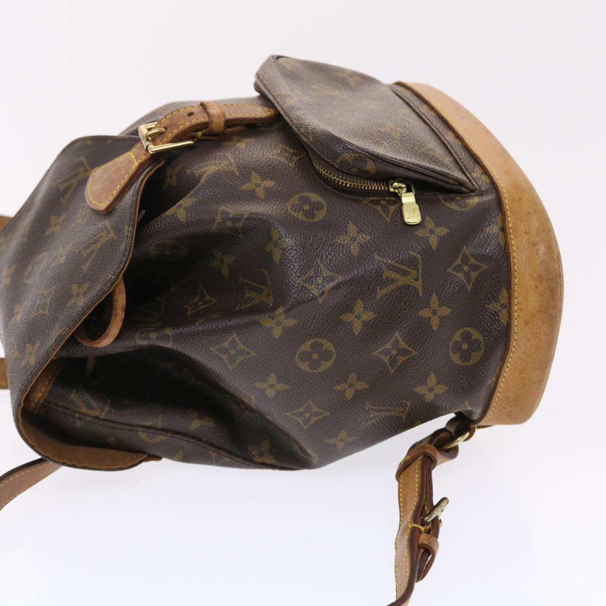 LOUIS VUITTON Monogram Montsouris MM Backpack M51136 LV Auth 50334