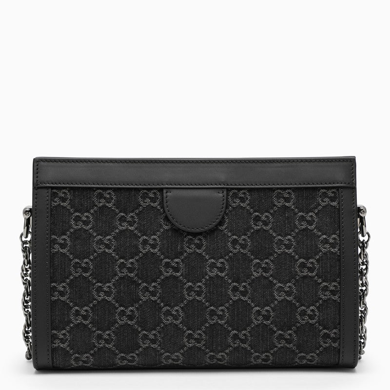 Gucci Ophidia Small Shoulder Bag Black/Grey Women