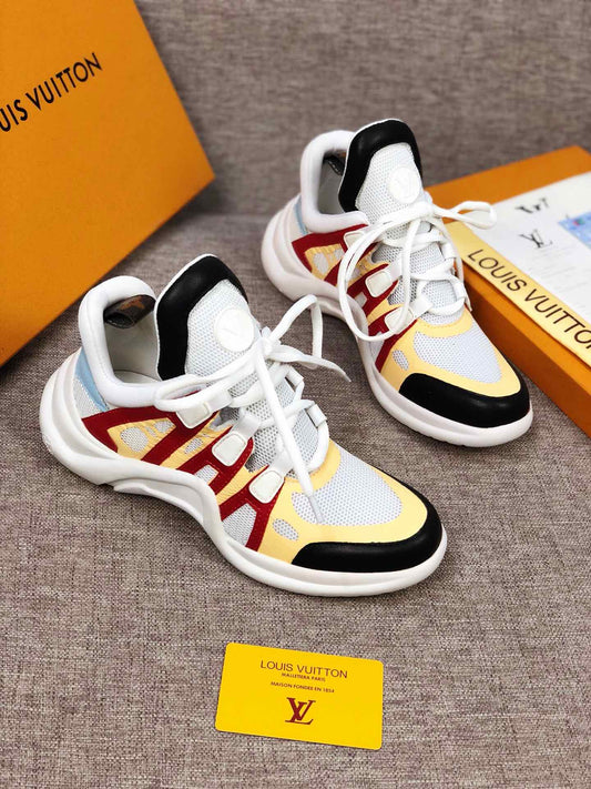 The Bags Vibe - Louis Vuitton Archlight Red Yellow Sneaker