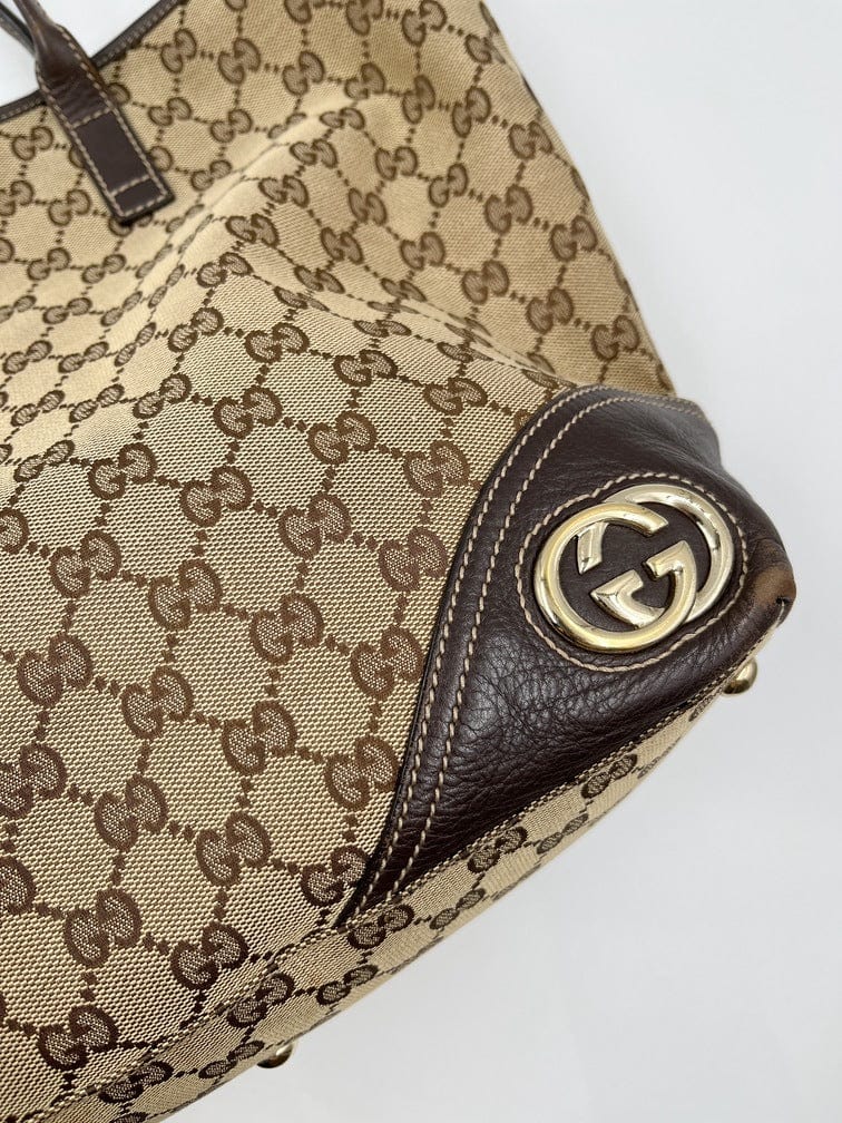 Vintage Gucci Tote Bag