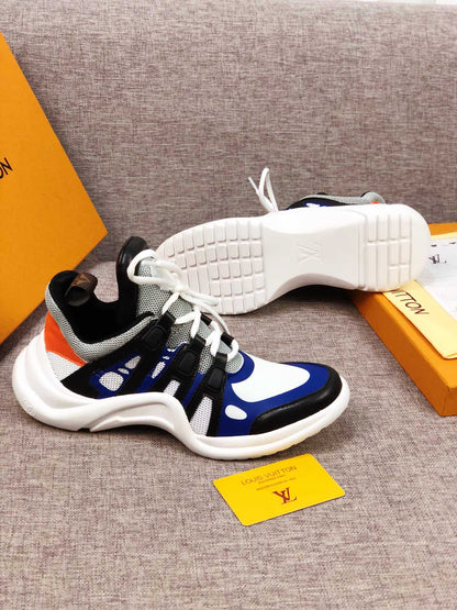 The Bags Vibe - Louis Vuitton Archlight Blue White Black Sneaker