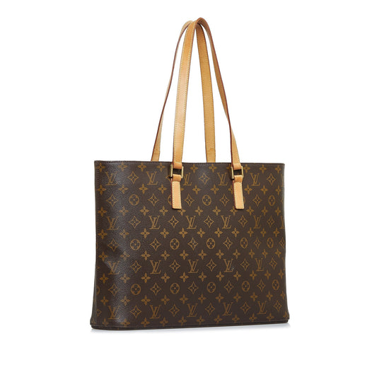 Brown Louis Vuitton Monogram Luco Tote