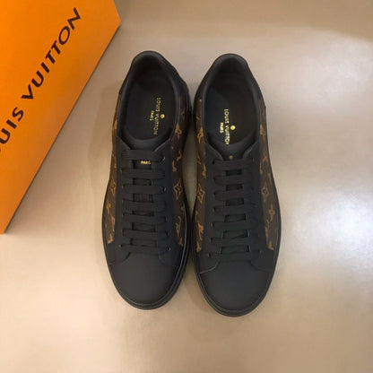 The Bags Vibe - Louis Vuitton Time Out Brown Black Sneaker