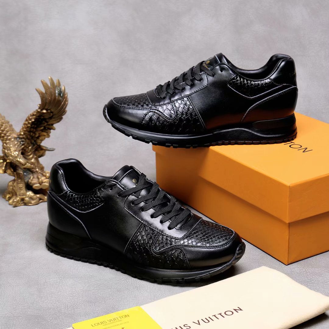 The Bags Vibe - Louis Vuitton Run Away Low Top Black Sneaker