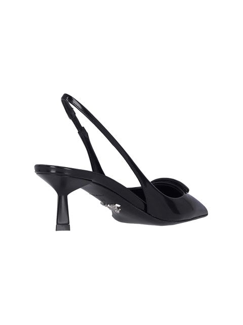 Prada Women Logo Slingback Pumps