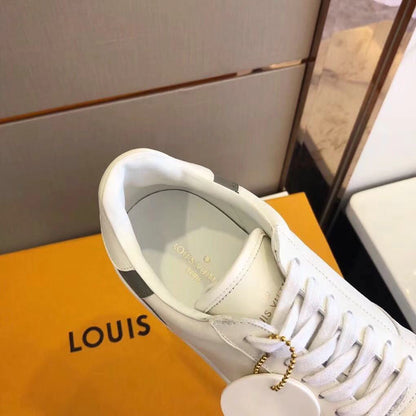 The Bags Vibe - Louis Vuitton Rivoli Low Gray White Sneaker