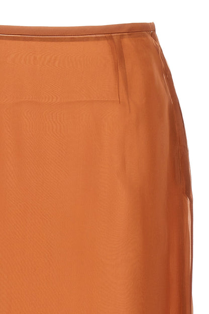 Prada Women Organza Skirt