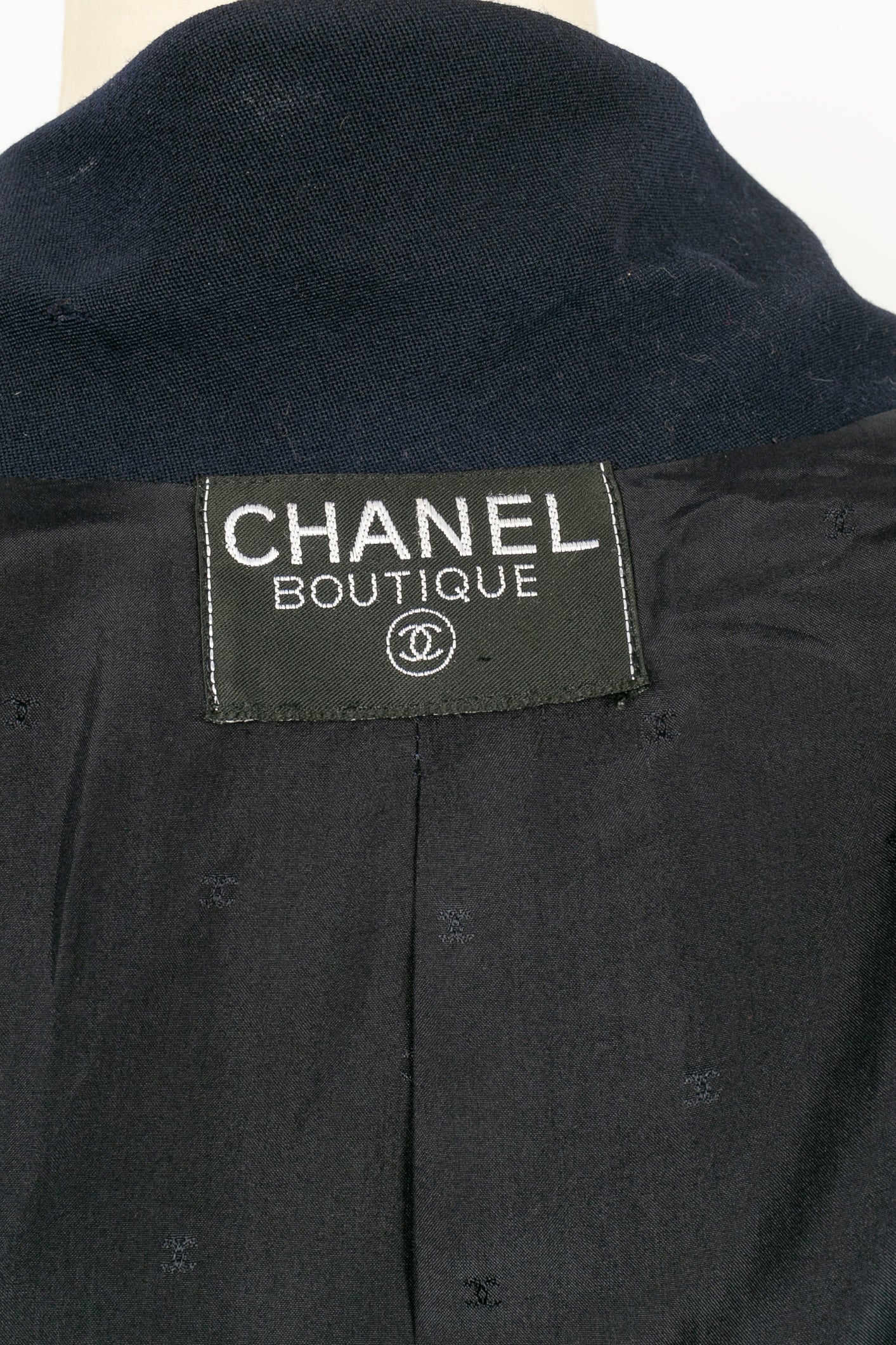 Veste bleu marine Chanel