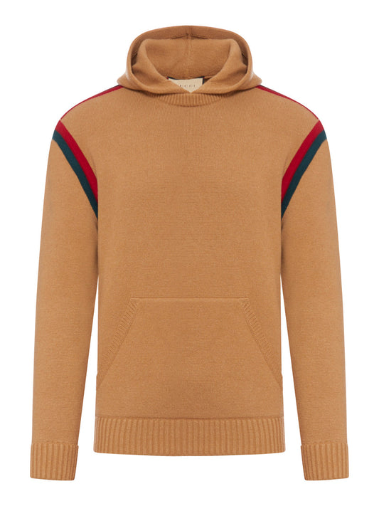 Gucci Men Wool Sweater With Hood