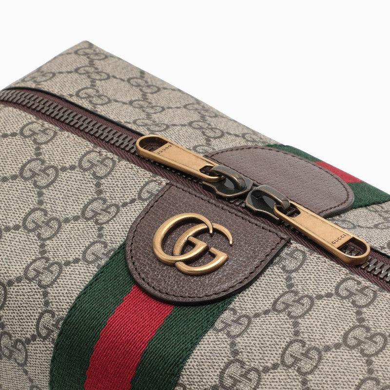 Gucci Ophidia Gg Beige Pouch Men