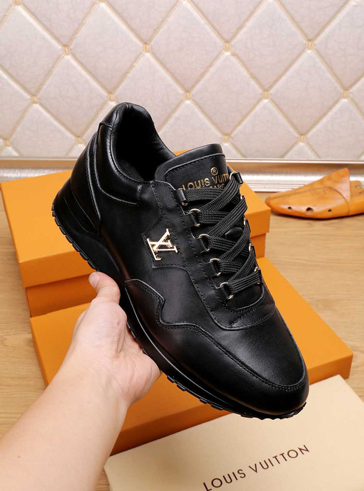 The Bags Vibe- Louis Vuitton Beverly Hills Hours Black Sneaker