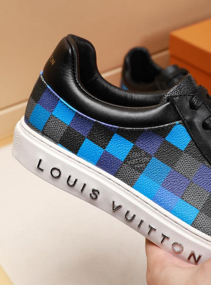 The Bags Vibe - Louis Vuitton Black and Blue Sneaker