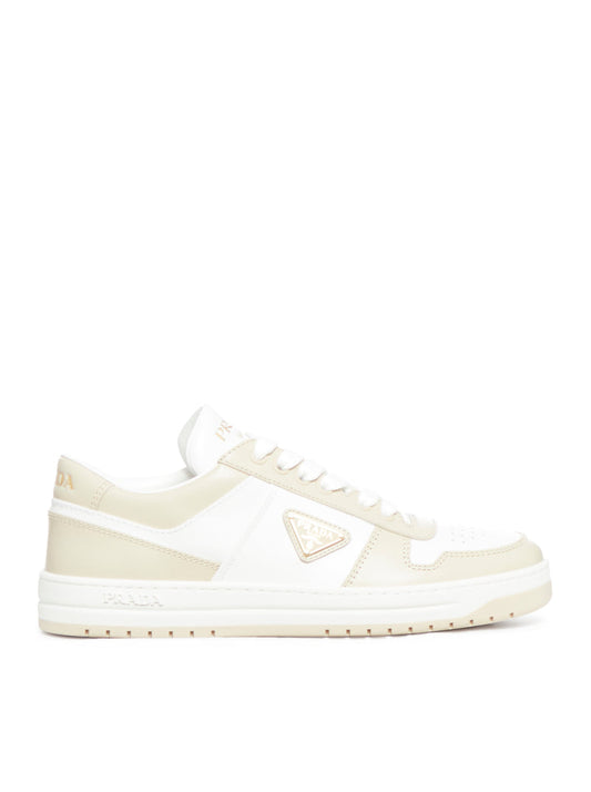 Prada Women Downtown Sneakers In Patent Leather