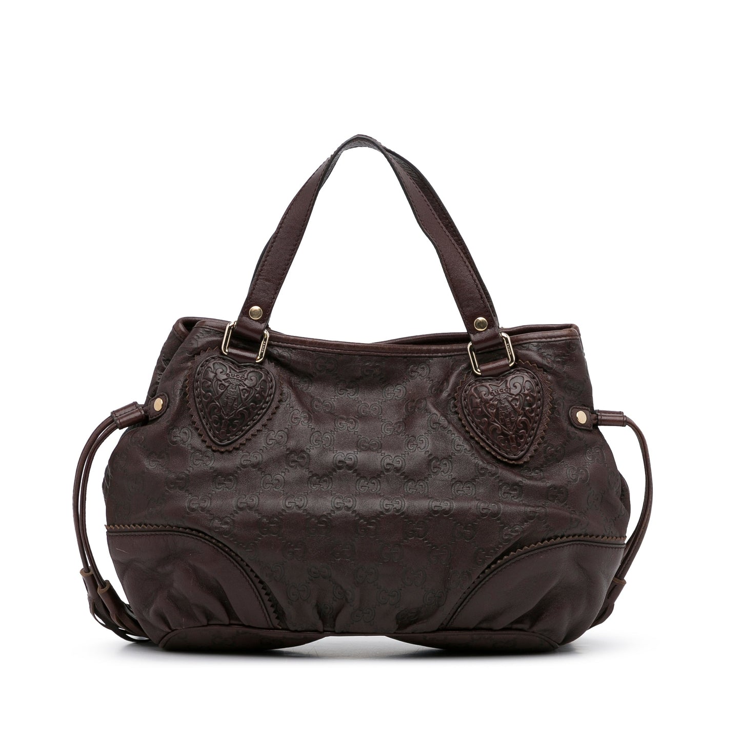 Brown Gucci Small Guccissima Tribeca Tote Bag