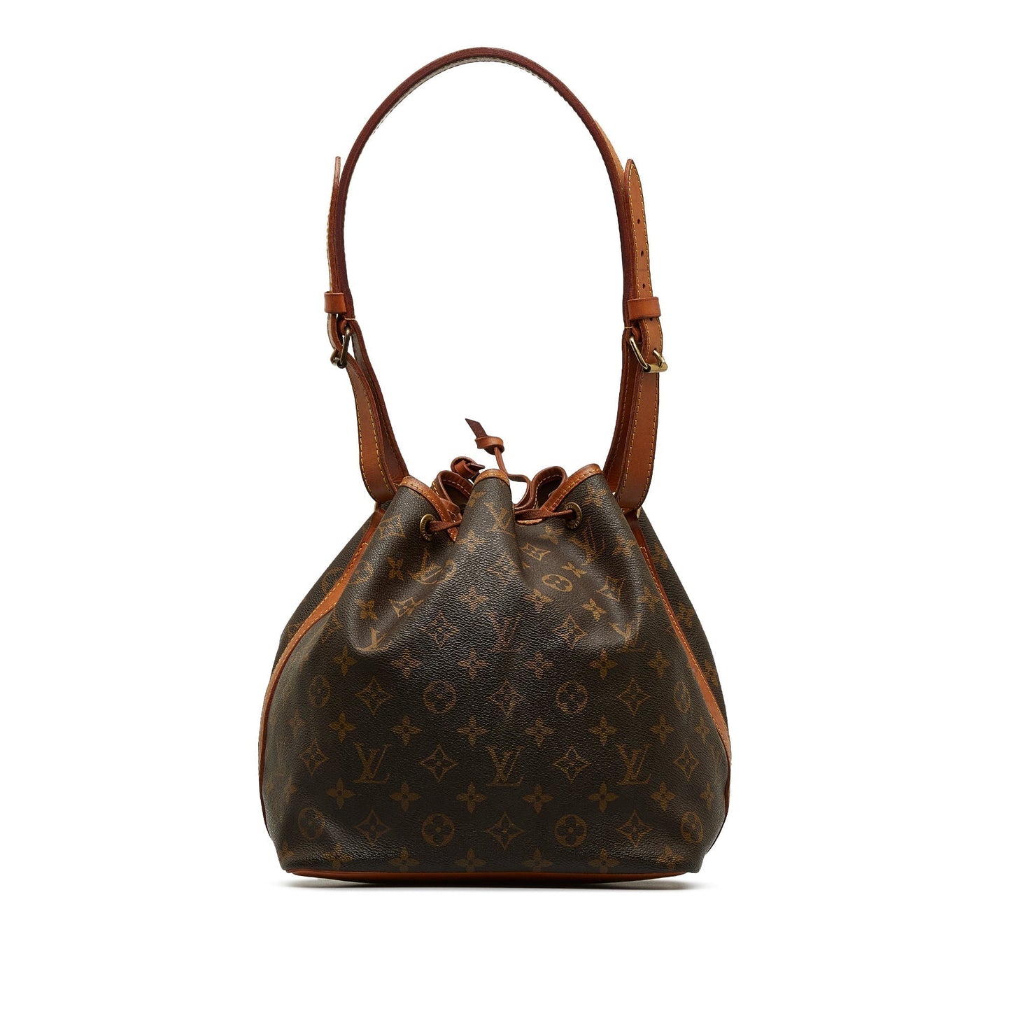 LOUIS VUITTON Monogram Petit Noe Bucket Bag