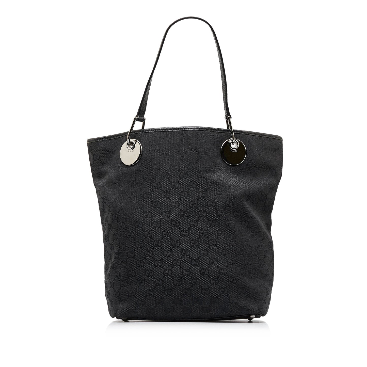 Black Gucci GG Canvas Eclipse Tote Bag