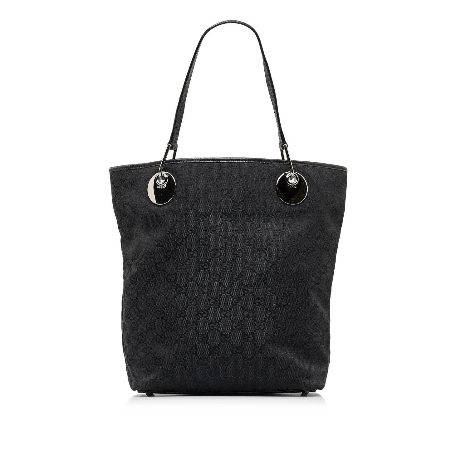 Black Gucci GG Canvas Eclipse Tote Bag