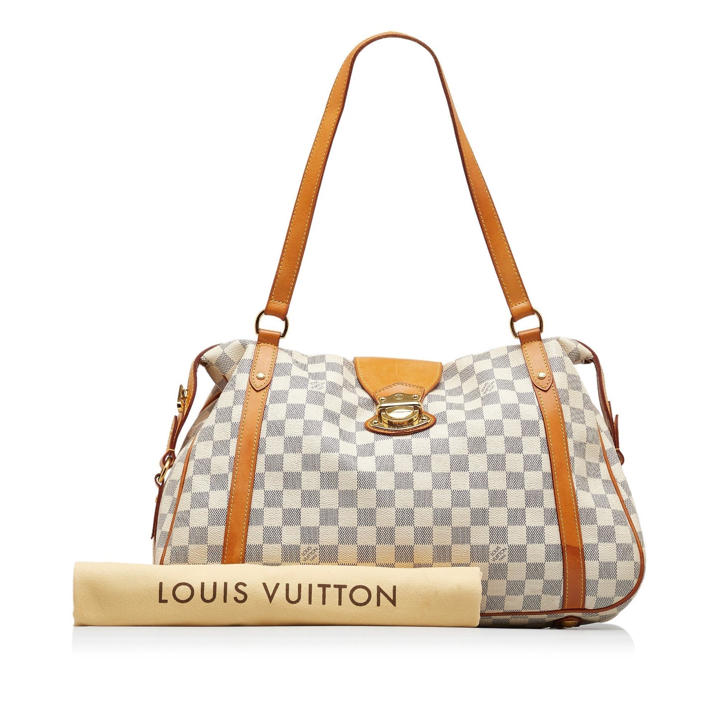 LOUIS VUITTON Damier Azur Stresa GM Tote Bag