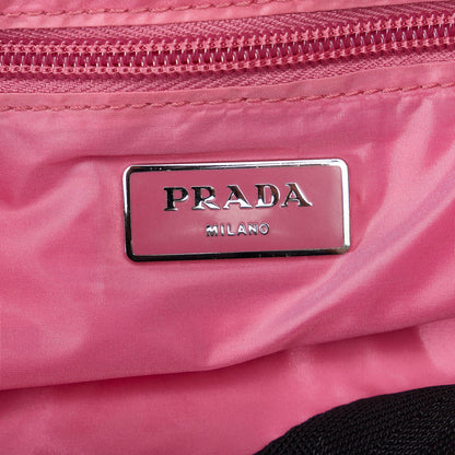 Pink Prada Tessuto Tote