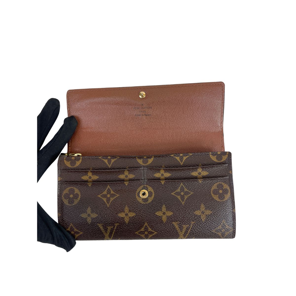 Louis Vuitton International Long Trifold Wallet Monogram Canvas