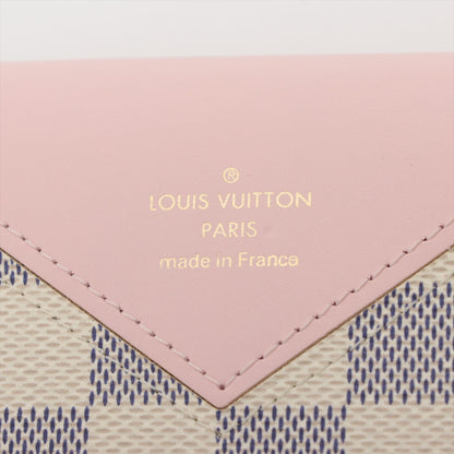 Louis Vuitton Damier Azur Arsene Playing Cards Pouch in Rose Ballerine