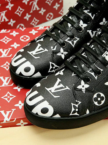 The Bags Vibe - Louis Vuitton Stellar Trainer Boot Black S Sneaker