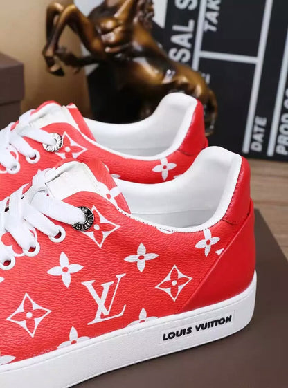 The Bags Vibe - Louis Vuitton Custom SP Red Sneaker