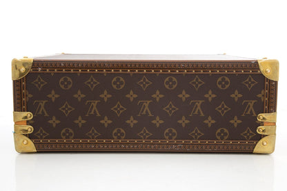 Louis Vuitton Brown Monogram & Multicolor Handpainted Trunk