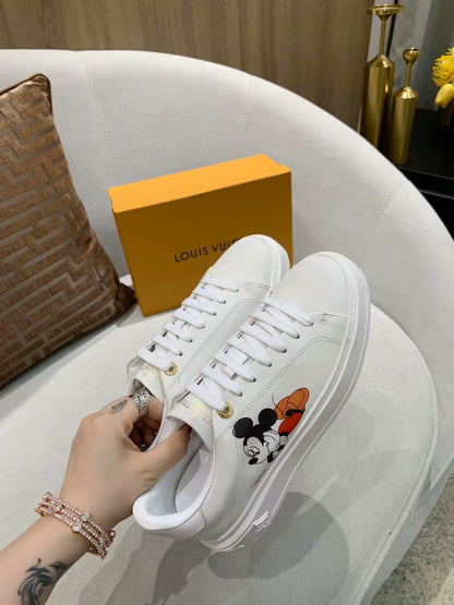 The Bags Vibe - Louis Vuitton Time Out MK White Sneaker