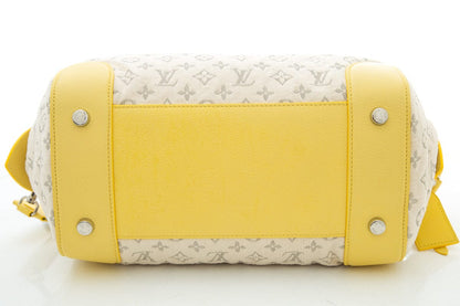 Louis Vuitton 2011 Limited Edition Ivory & Yellow Speedy