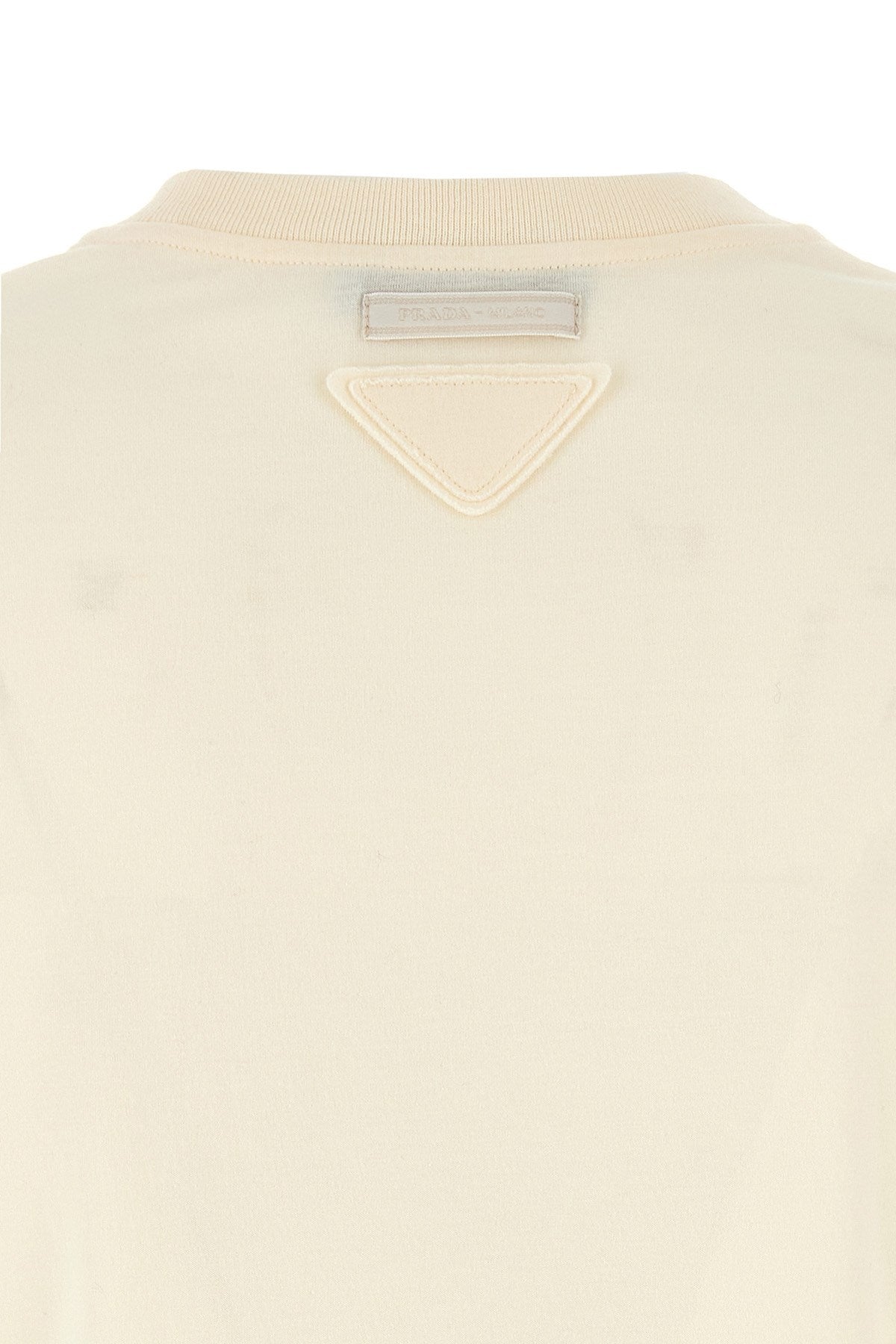 Prada Women Logo Print T-Shirt