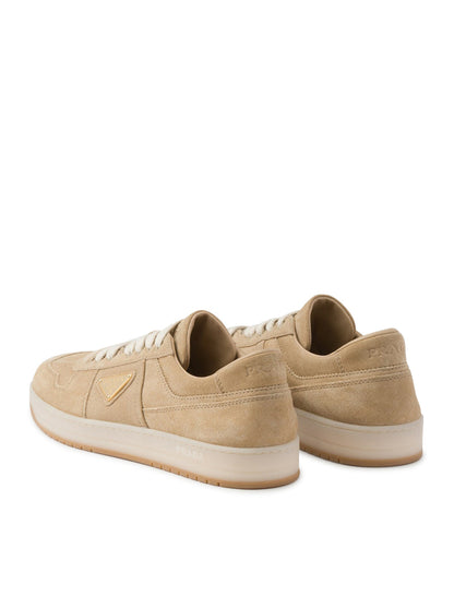 Prada Men Downtown Sneakers In Faded Suede