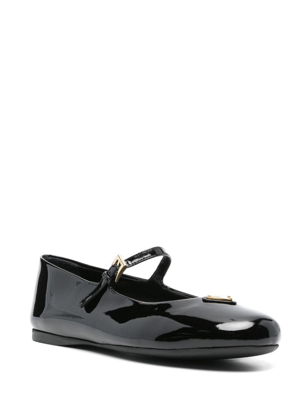 Prada Women Patent Leather Ballerinas