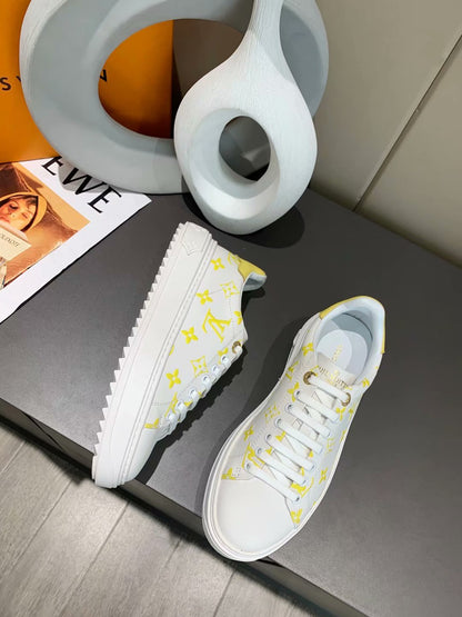 The Bags Vibe - Louis Vuitton Time Out Yellow Sneaker