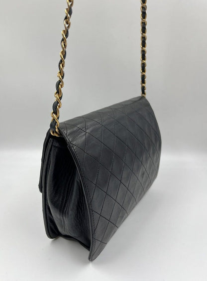 Vintage Black Chanel Flap Bag