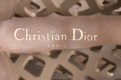 Christian Dior Beige Sandals SZ 38