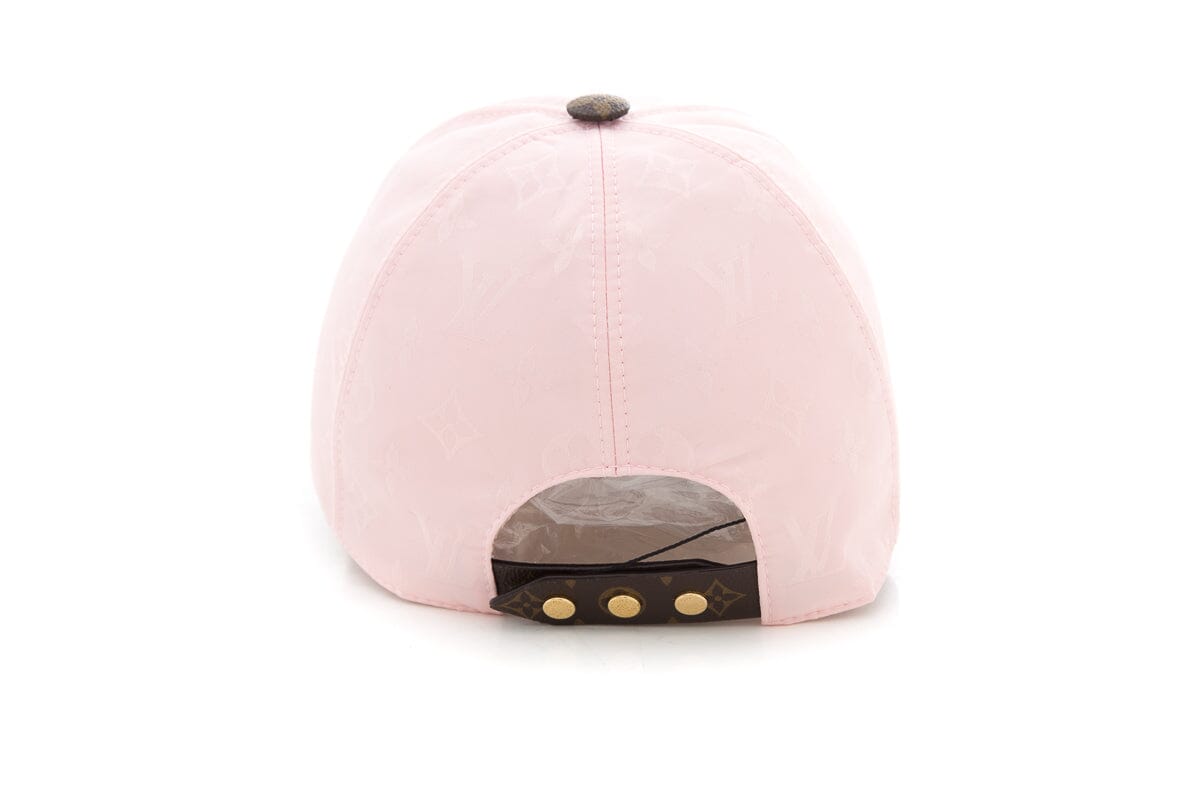 Louis Vuitton "Get Ready" Pink Monogram Hat SZ M