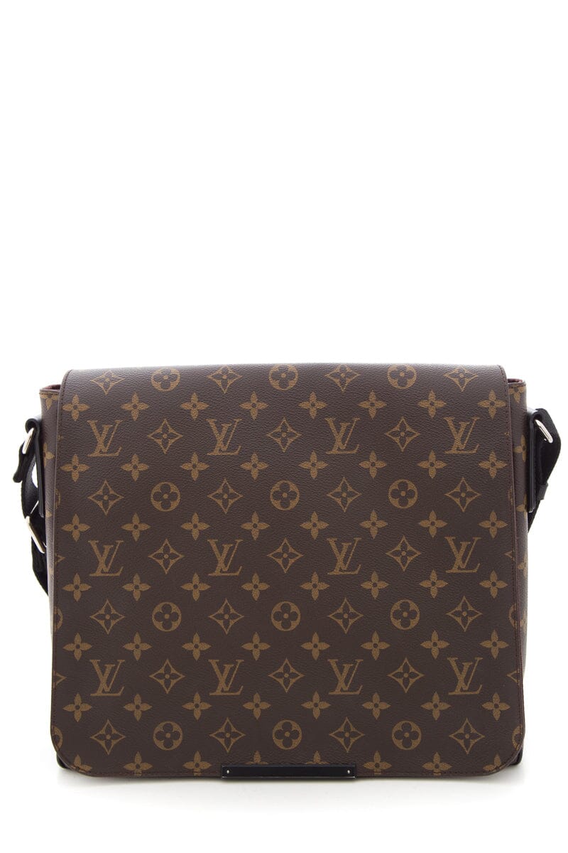 Louis Vuitton Brown & Black Monogram Messenger Bag