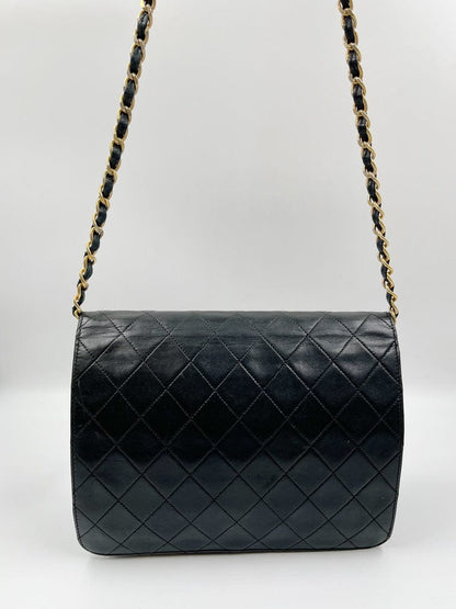 Vintage Black Chanel Flap Bag