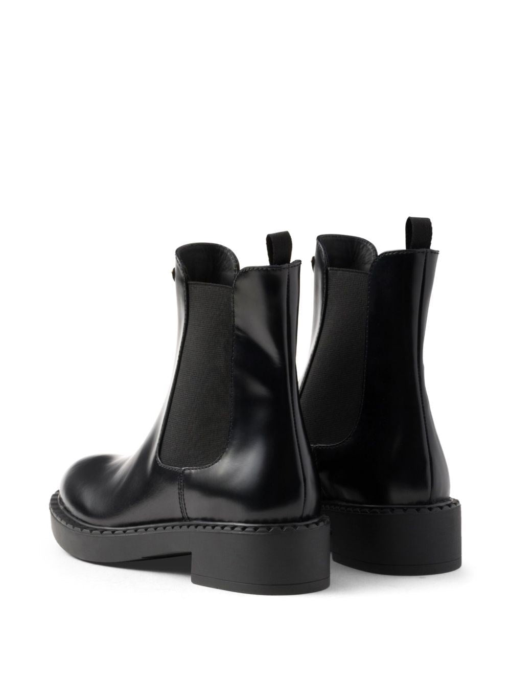 Prada Women Leather Ankle Boots