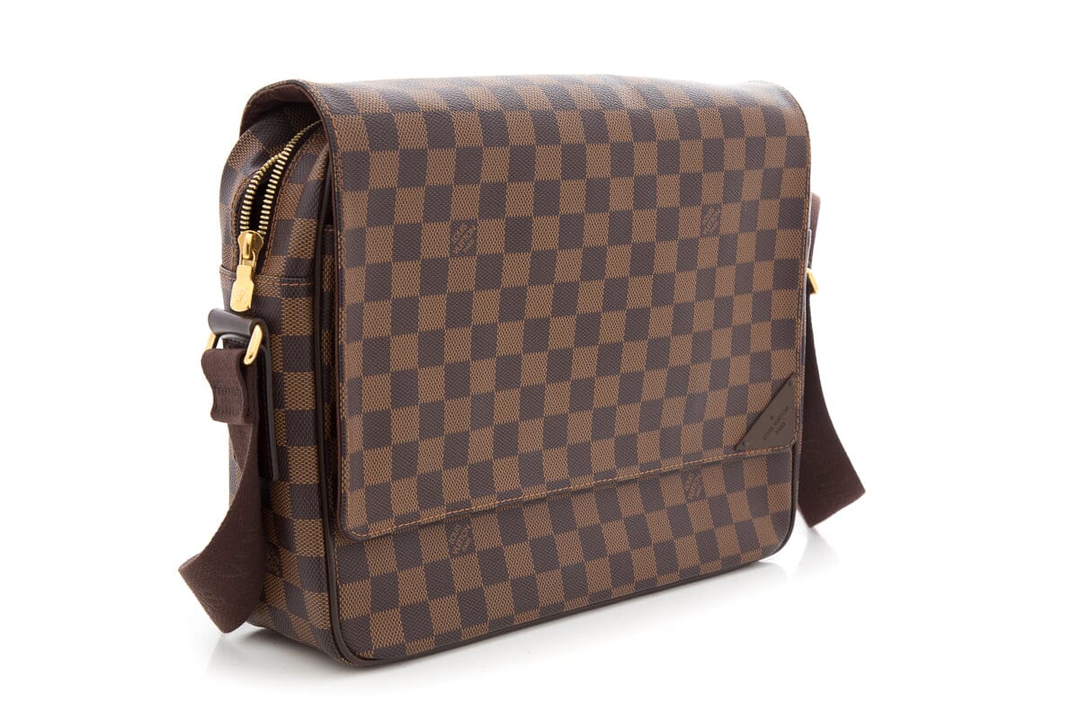 Louis Vuitton Brown Damier Ebene Shelton Handbag