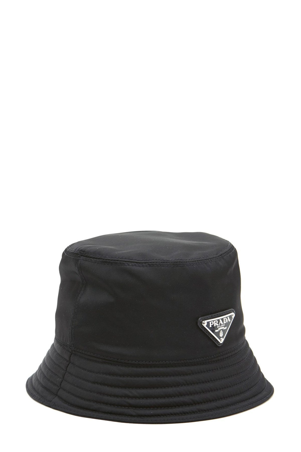 Prada Women Logo Bucket Hat