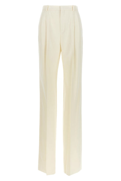 Saint Laurent Women Gabardine Trousers