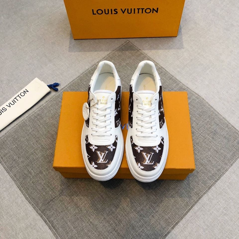 The Bags Vibe - Louis Vuitton Casual Low White Brown Sneaker