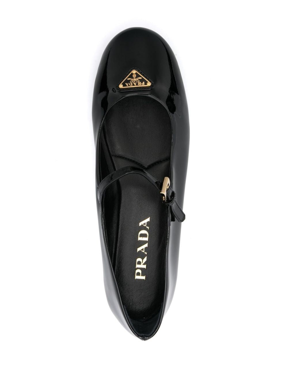 Prada Women Patent Leather Ballerinas