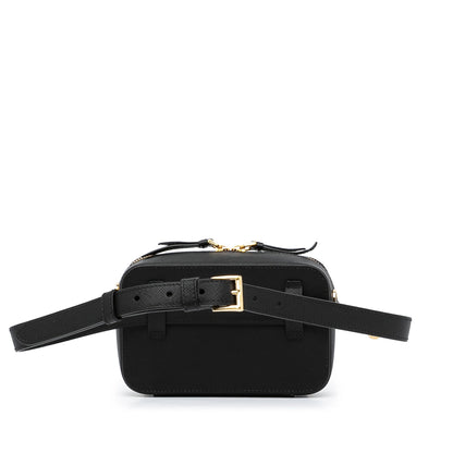 Prada Belt Bag Black Saffiano