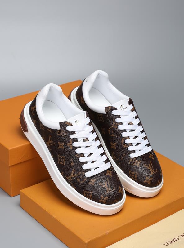 The Bags Vibe - Louis Vuitton Time Out Brown Sneaker